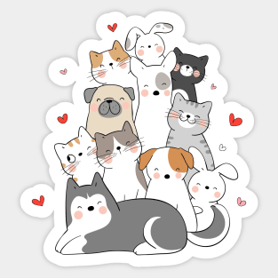 Cat Miaw Sticker